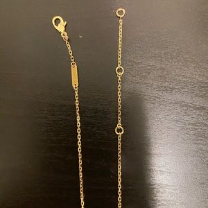 18k GOLD Vintage carnelian Alhambra